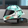 Full Face Motorcycle Helmet With Single Visor Large Rear Wing Bluetooth Slot All Season Use Men Women