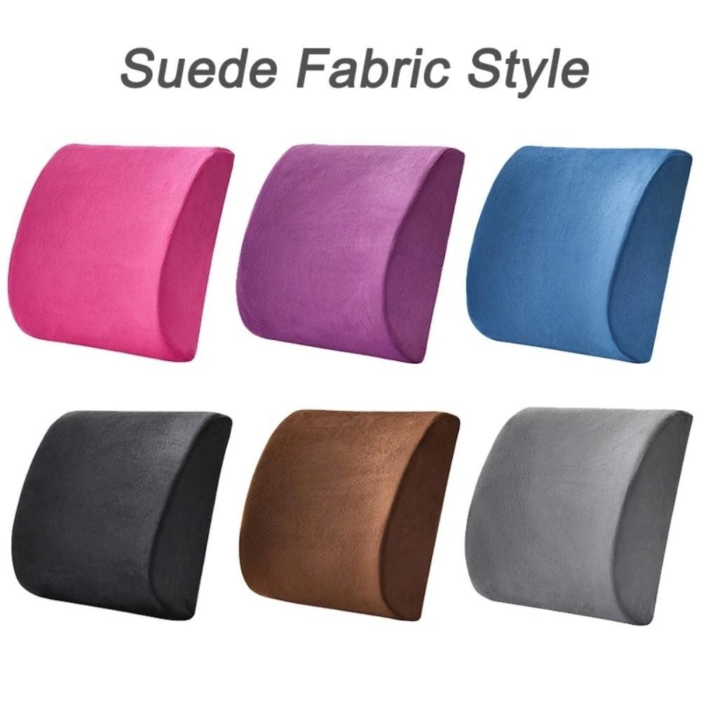 New Memory Foam Lumbar Support Pillow Soft Multi-purpose Back Waist Cushion Memory Foam Pillow Home Office