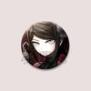 Anime Game Danganronpa Button Pins Black Bear Kyoko Kirigiri Cartoon Cosplay Badge Round Brooch on Backpack Bag Accessories Gift