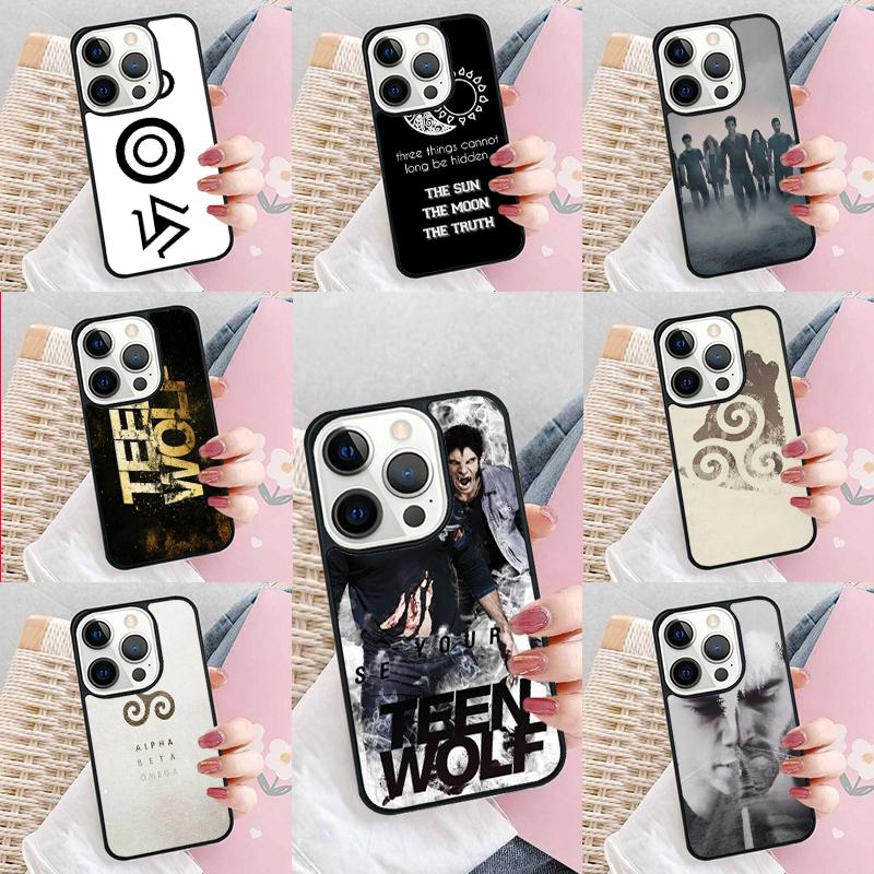 Teen Wolf Tv Show Phone Case For IPhone 18 17 Air 15 16e 14 13 Pro Max Coque 12 11 Pro Max PLUS cover
