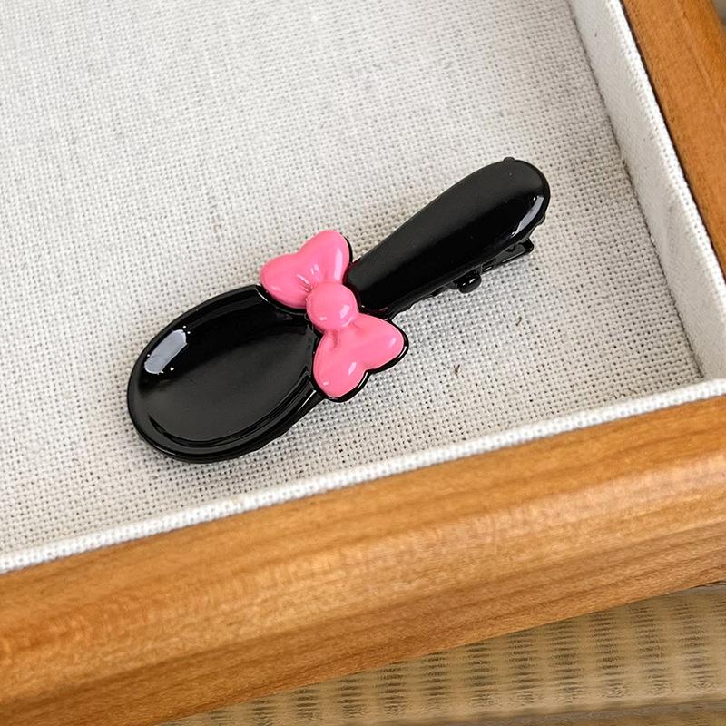 UXSL Новые милые и забавные креативные заколки для волос, красочные заколки-бантики, заколки для волос в виде суповых ложек для женщин, девушек, заколки-автоматы, модные аксессуары для волос