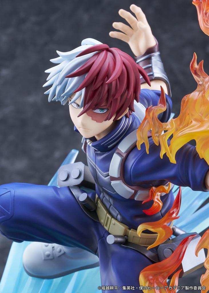 TV Anime Hero Todoroki Short Scale Plastic Painted Finished Figure "My Academia" "Shoto Ver." 1/7