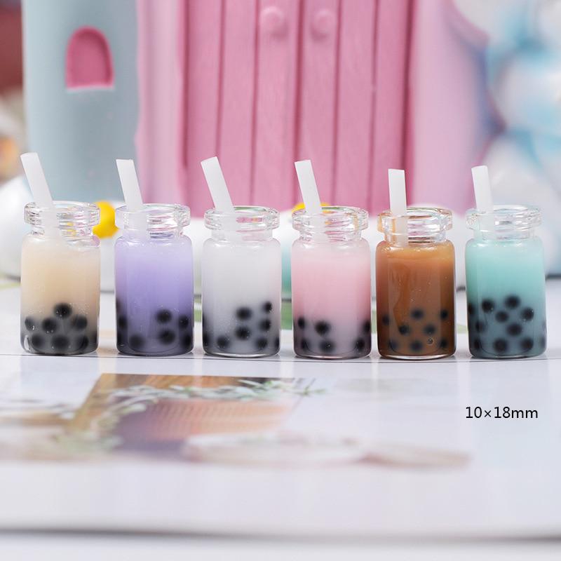 New 6pcs Dollhouse Miniature Tea Cup Play Mini Food for Blyth 1/6 Bjd Dollhouse Kitchen Toys