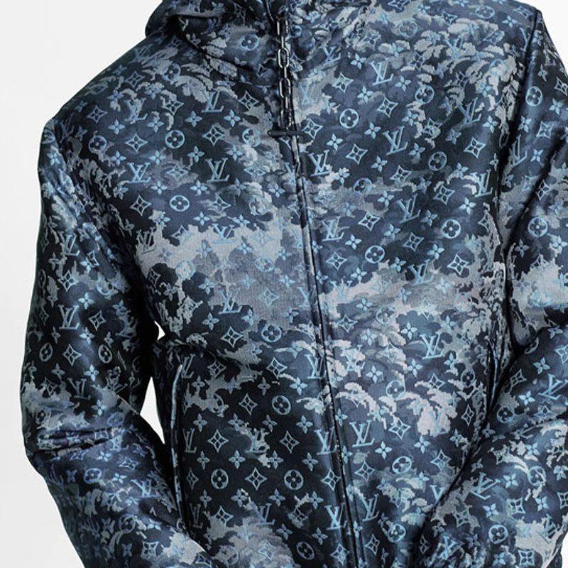 Louis Vuitton Куртка мужская синяя 1A8HIF