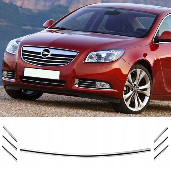 Opel Insignia - Chrome Grille Bumper Strips