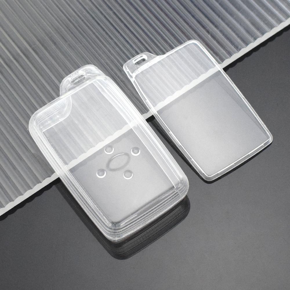 Transparent Car Key Case Full Cover For Toyota Prius Camry Corolla CHR C-HR RAV4 Land Cruiser Prado Shell Accessories