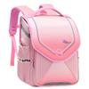 Rortyno School Bag for Elementary School Large PU A4 Flap Luminous Perfect for School Entrance Ceremonies and Commuting Students, Kids' Backpack,