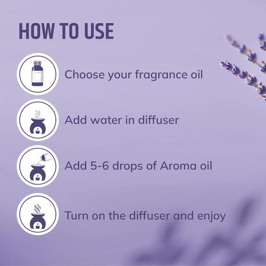 Эфирное масло Aromahpure |30 мл|Упаковка из 2 шт.|Ароматическое масло Лаванда, Мята|Лучшее для ароматерапии|Используется в диффузорах, свечах, освежителях воздуха, мыле.