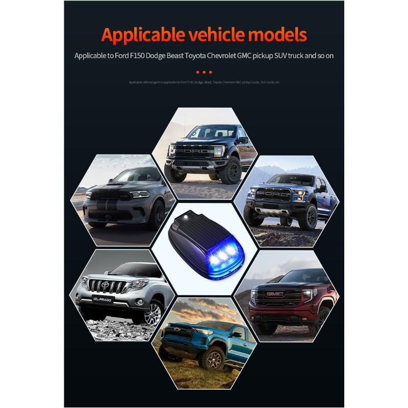 Умный светодиодный стробоскоп на солнечной батарее RGB Авиационные Предупреждающие огни для самолетов Беспроводная вспышка Для мотоцикла Автомобильные аксессуары