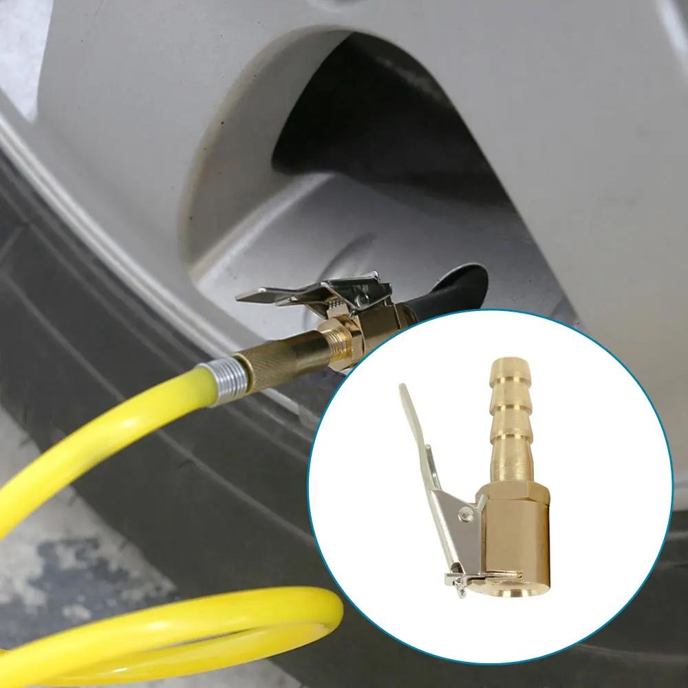 1Pc Car Chuck Clip Tire Inflatable Air Pump Nozzle Inflator Valve Connector for Compressor Universal Auto Parts Tire Accessories