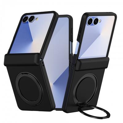 Магнитный Вращающийся на 360° Чехол-подставка для Galaxy Z Flip 8 7 FE 6 PCМеталл С Сильным Магнитом Подставка