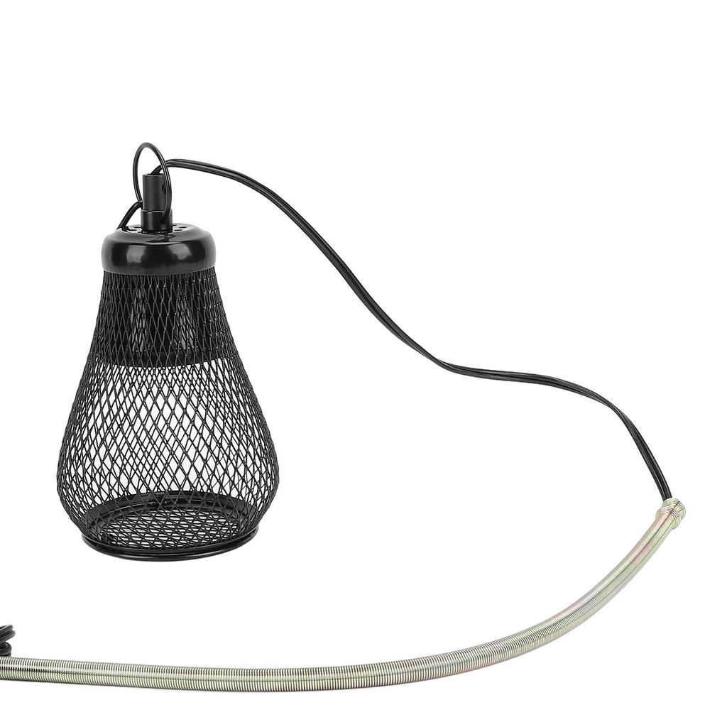 Reptile Heat Lamp Guard Protection Iron Anti Scald Reptile Lampshades for Reptile Lizard Snake