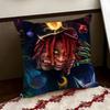 Rapper TTrippie RRedd Cushion Cover Reversible Soft Durable Pillow Cover Home  Car MultiScene Use for Daily Comfort