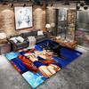 Cute Cartoon Son Goku Carpet Rug For Living Room Bedroom Home Sofa Decoration,kids Play Nonslip Floor Mat