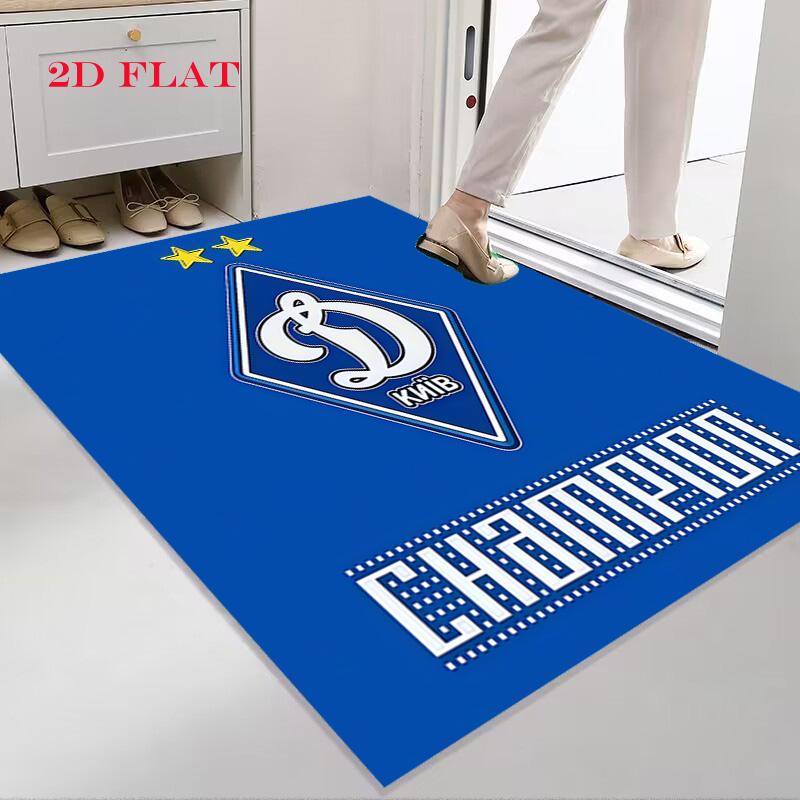 FC Dynamo Kyiv Carpet Rug for Living Room Bedroom Home Sofa Decoration,Kids play Nonslip Floor Mat