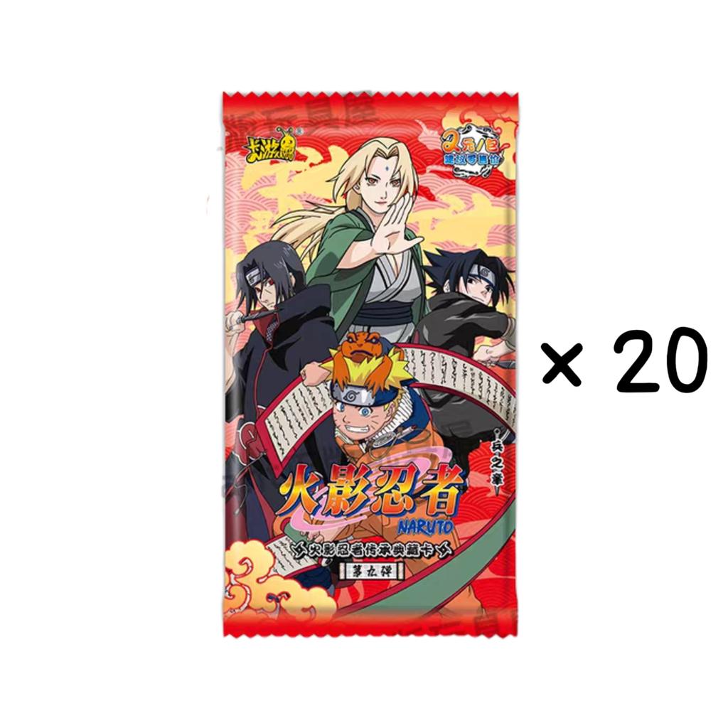 New Naruto Card Chapter Of Soldiers Vol.9 Uzumaki Naruto Animation Game Collection Cards Peripheral Toys Flash Cards