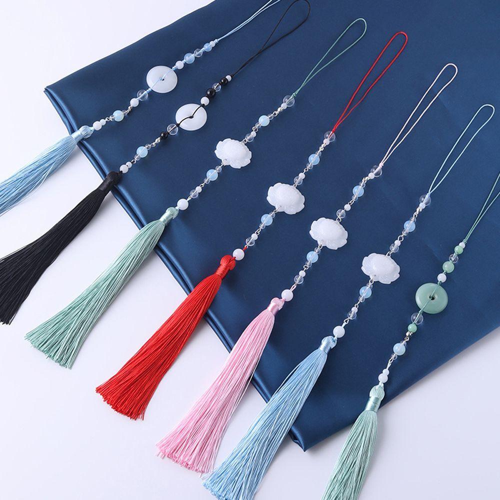 Classical Hanfu Tassel Pendant Imitation Lotus Pendant Imitation Hanging Waist Pendant