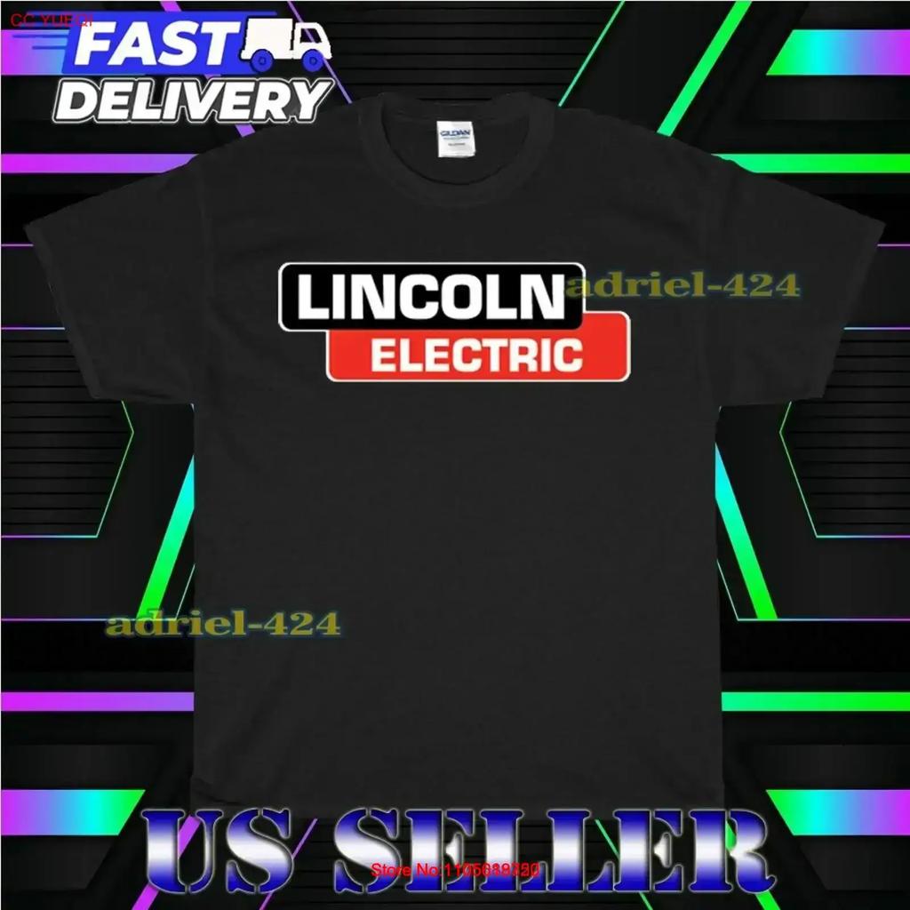 New Shirt Lincoln Electric Logo T Tee Funny American Usa Unisex Size S 5xl Vintage Homme Comfortable Slightly Casual