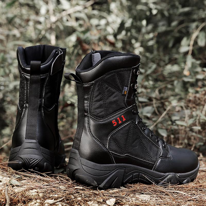 MCTIN Мужские ботильоны, повседневная уличная обувь на платформе с молнией, кроссовки, тренировочная обувь, ботинки до середины икры