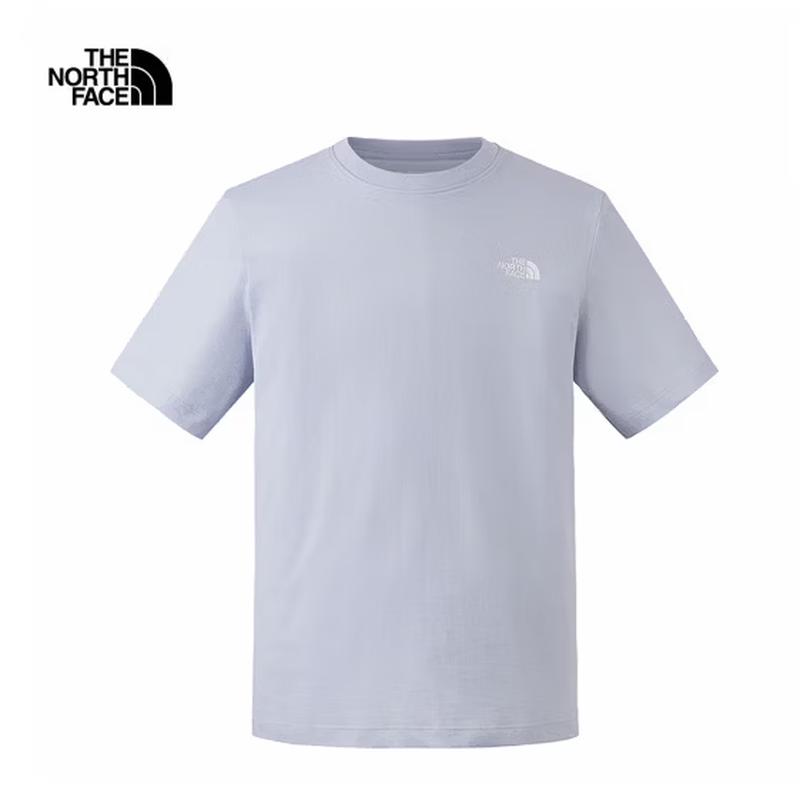 The North Face Унисекс дышащая футболка с коротким рукавом и круглым вырезом