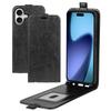 For iPhone 17 Case with Card Slots Vertical Flip Leather Phone Cover