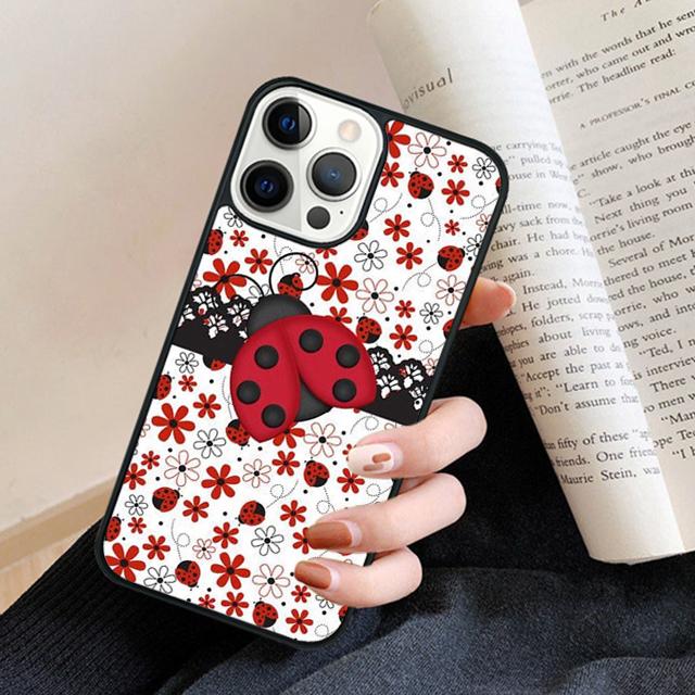 11 ярких божьих коровок Чехол для телефона Задняя крышка для iPhone 17 Air 16 15 14 13 11 12 Pro Max Plus Fundas Coque