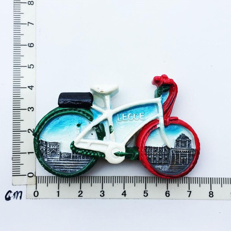 Италия Милан Магнит на холодильник Сувениры Венеция Рим Пиза Флоренция Магнитные магниты Смоляные наклейки на холодильник Украшения для дома Подарки