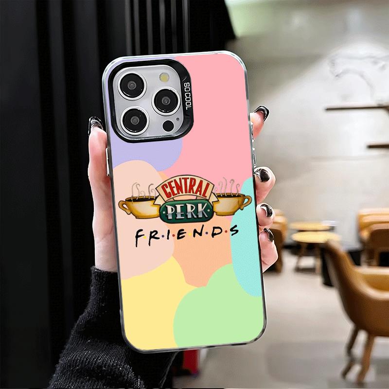 Friends Tv Show Theme Shockproof Phone Case for iPhone 17 Air 16 16E 15 Pro Max 14 Plus 13 Mini 12 Back Cover Anti Fall Fundas