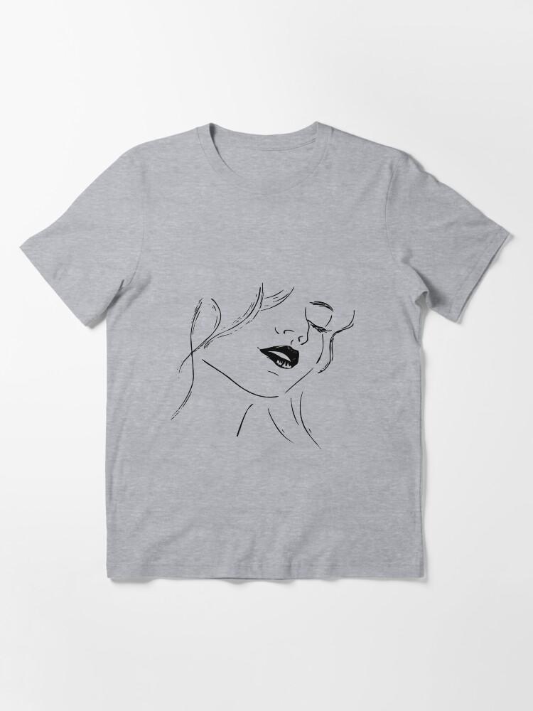 Visage visage femme t-shirt Essential T-Shirt