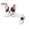 Милый декор для комнаты с французским бульдогом, 3D-наклейка на выключатель света из смолы, Мультяшный пес, Декор-наклейка на розетку, Самоклеящаяся наклейка-пластинка с животным