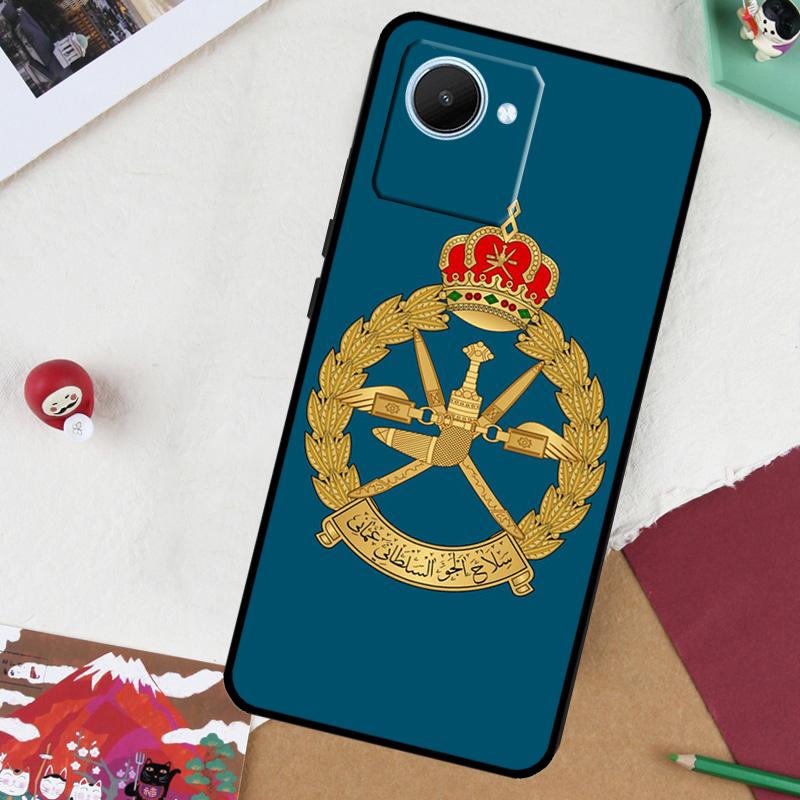 Omani Emblem Oman Flag passport For Realme GT7 Pro GT 6T 5 6 C67 C75 C61 C55 C53 C51 C21Y C25S 10 11 12 13 14 Pro Plus Case