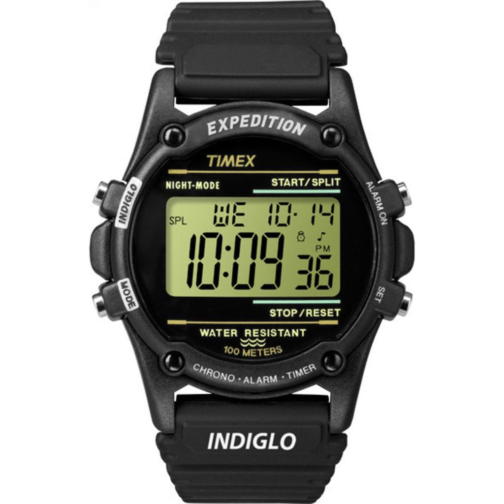 TIMEX Atlantics 100 Digital Watch/Black Parallel Import Item