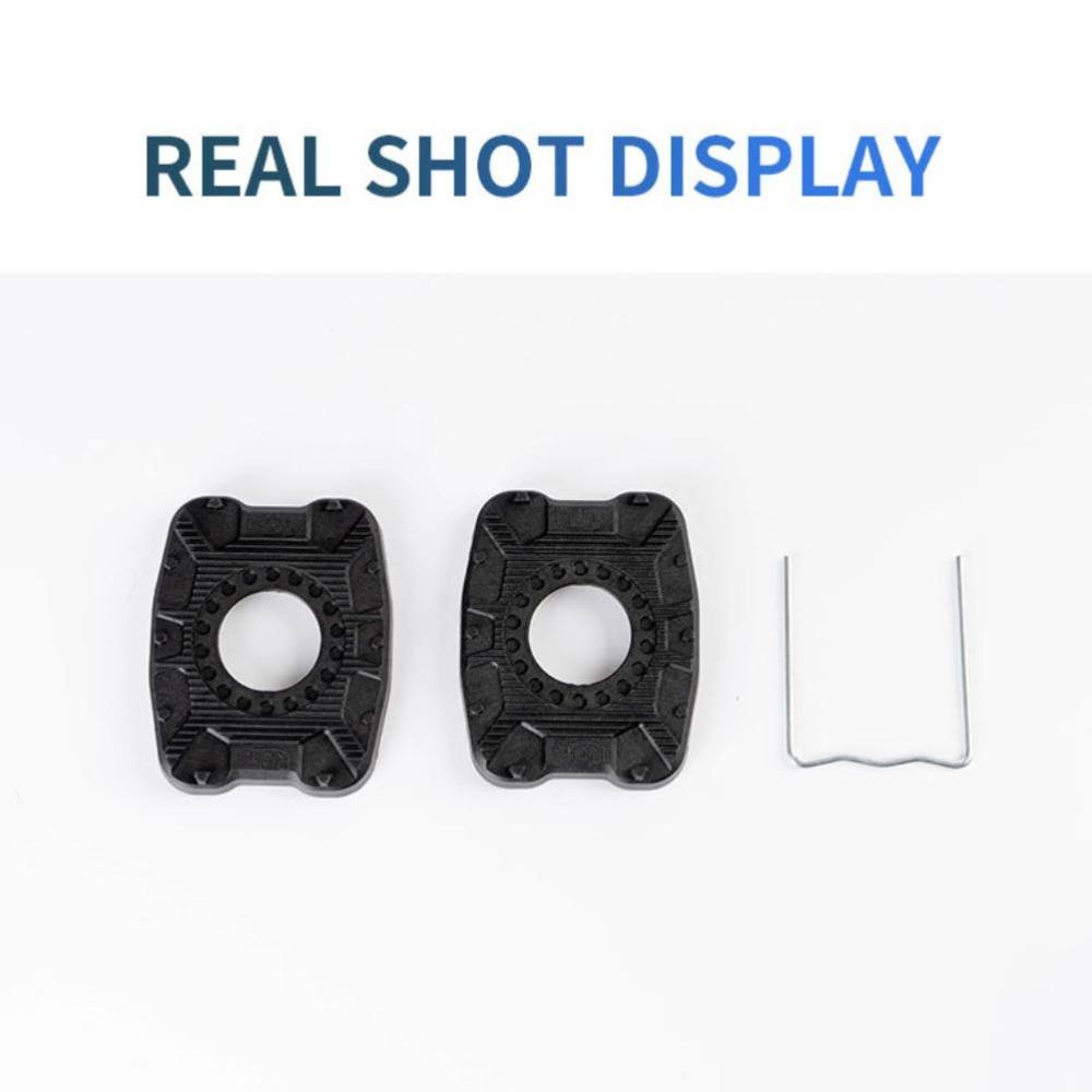 1 Pair Lightweight Clipless Pedal Adapter Bike Pedal Adapter for wahoo Bike Pedal Setup
