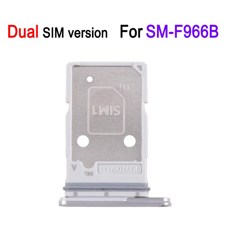 Samsung Galaxy Z Fold 7 SM-F966B Лоток для SIM-карты с иглой для извлечения - Двойной и одинарный слот