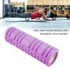Мини-полый ролик для йоги, упражнения для фитнеса, физиотренировки, массажная колонка для йоги (фиолетовый)