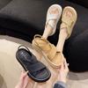Винтажные модные женские сандалии Muffin Soft Sole Roman
