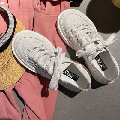 Модная симпатичная женская обувь Kawaii Pink Canvas Whit Ladies Shoes A 39 Chic Elegant And Low Price Sale Walking With Urban Offer New In H