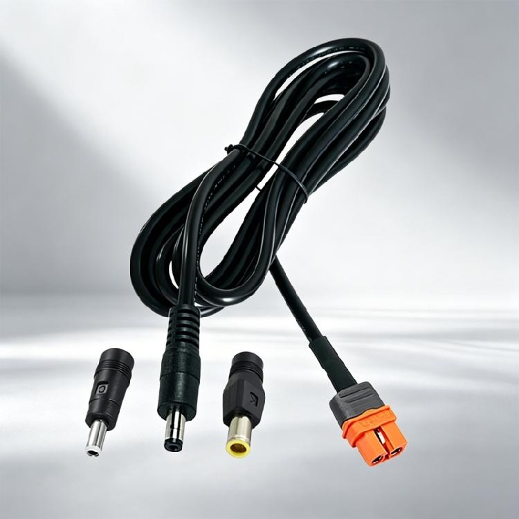 Кабель Backup Energy XT60i к DC5521 с набором адаптеров DC5525 и DC7909, шнур 15AWG для солнечной зарядки, для ежедневного использования