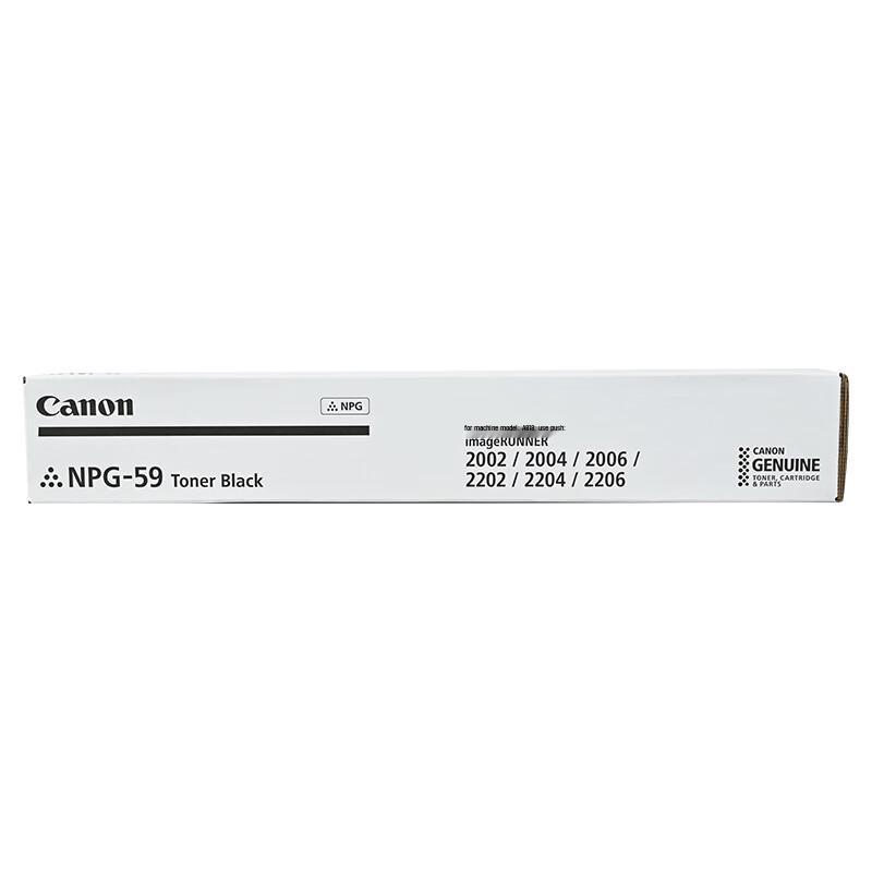 Canon NPG-59 Original Black Toner Cartridge, 10200 Pages