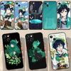 Genshin Impact Venti Phone Case For iPhone 11 12 13 14 15 Pro Max Mini Cover For iPhone XR X XS Max 7 8 Plus SE 2020