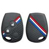 Силиконовый чехол для автомобильного ключа для Renault Trafic Clio Duster Logan Dacia Logan Duster Sandero Для Nissan Terrano Almera Колпачки на кнопки Оболочка