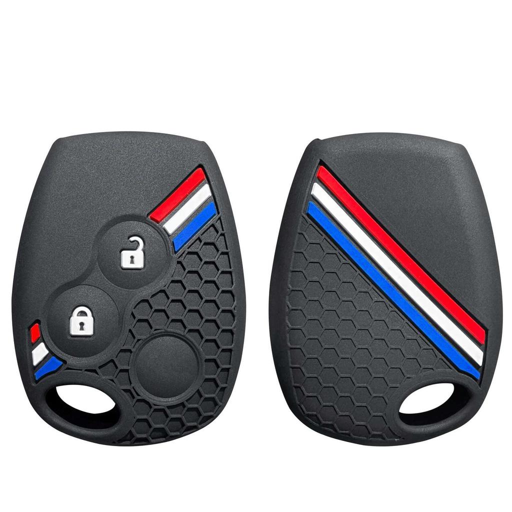 Силиконовый чехол для автомобильного ключа для Renault Trafic Clio Duster Logan Dacia Logan Duster Sandero Для Nissan Terrano Almera Колпачки на кнопки Оболочка