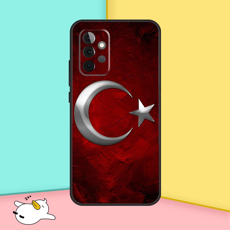 Турция Турецкий флаг Для Samsung Galaxy A54 A34 A14 A13 A33 A53 A12 A32 A52 A71 A51 A15 A25 A35 A55 Чехол для телефона
