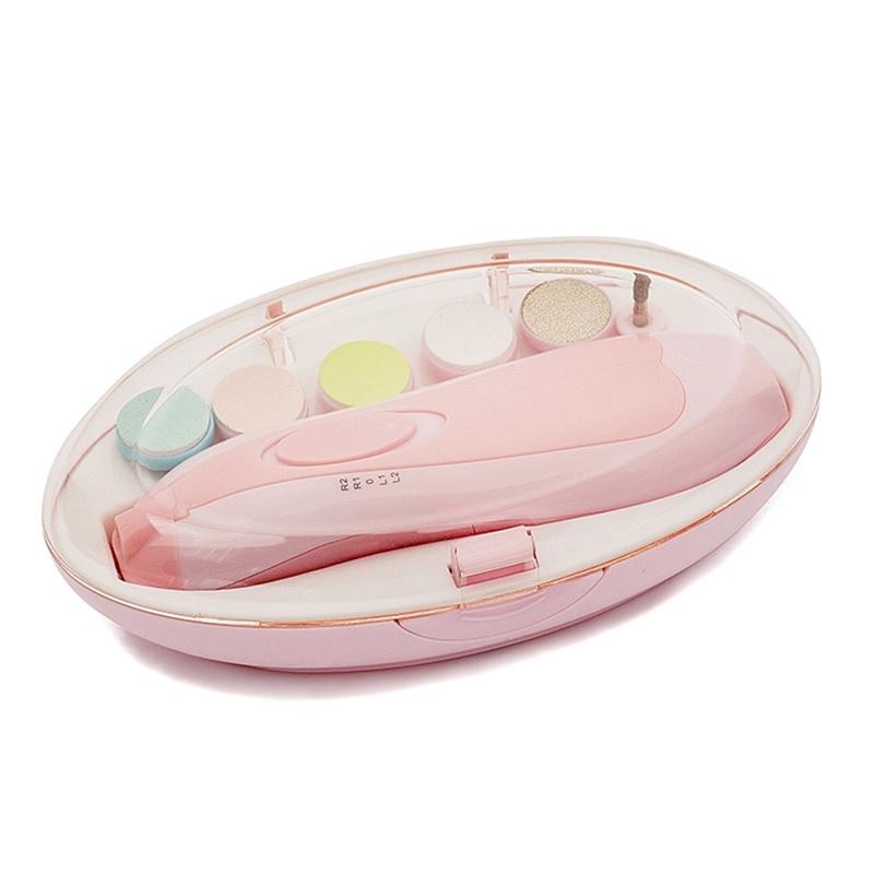 Safe Electric Nail Clipper Cutter Baby Nail Trimmer Manicure Pedicure Clipper Cutter Scissors Kids I