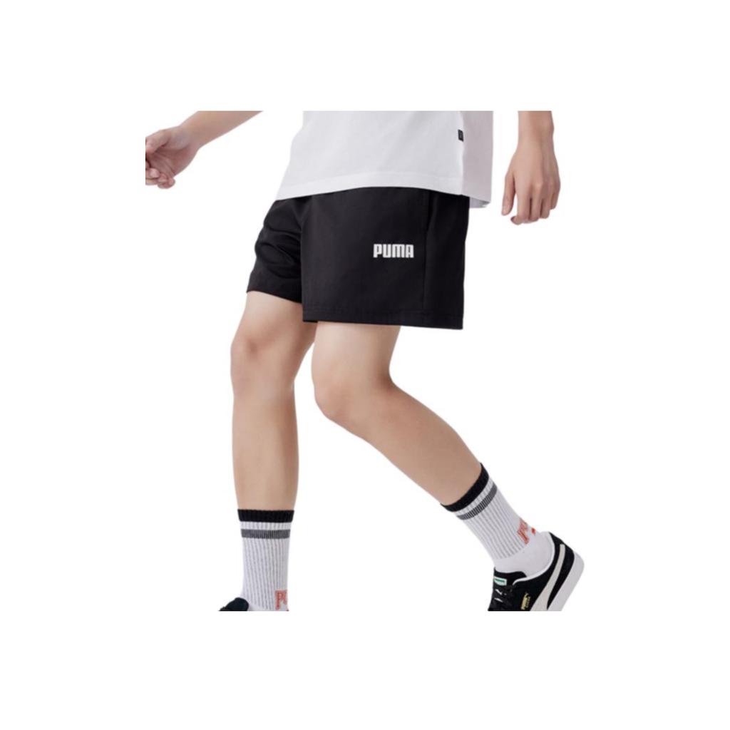 Puma Шорты Essential Woven с принтом букв, мужские шорты, черные 683488-01