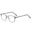 2019 Blue Film Flat Mirror Box Anti-Radiation Optical Frame Men'S Business Glasses Frame 16055