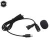 Camera Mini USB Microphone Lapel DV Lavalier Mic Portable External Stereo Microphones for Gopro Hero 3 3+ 4 Action Camera