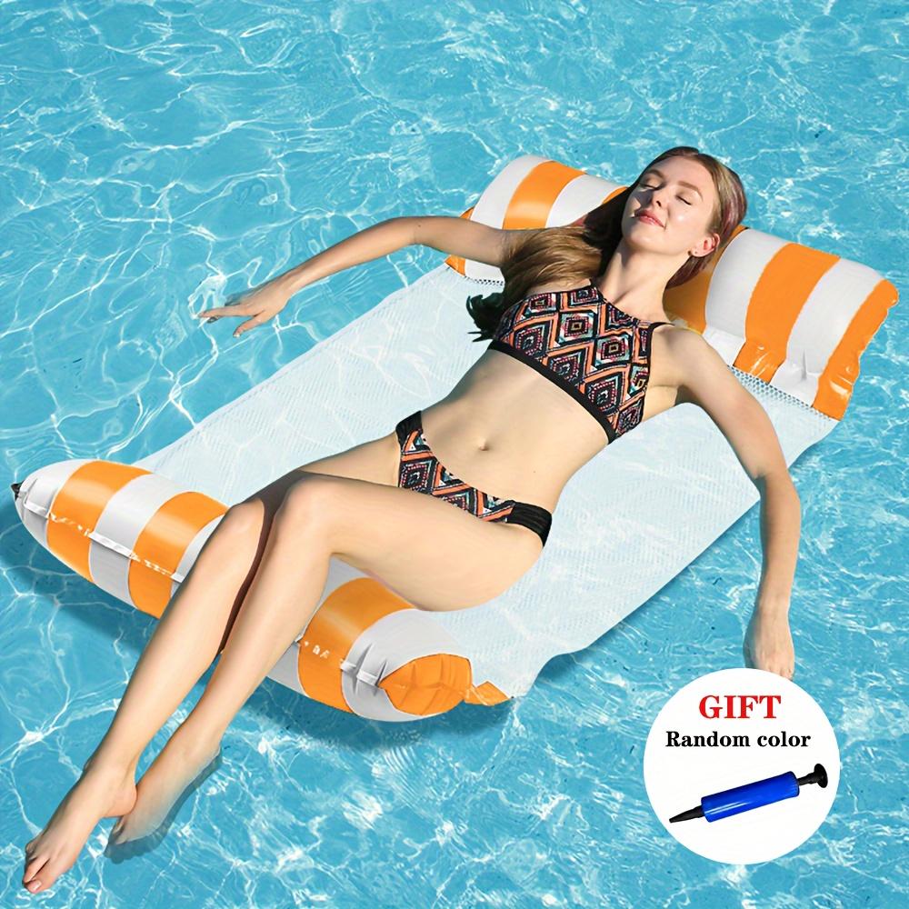 Swimming Water Sofa Inflatable Hammock Floating Water Inflatable Mat Pool Party Accessories Water Floating Inflatable Mat