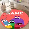 Personalized Ask the StoryBots Round Chair Office Rug - Perfect for Mat, Office Chair & More - Ideal Gift for Birthdays and Holidays