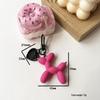 Брелок для ключей Ins Style Love Balloon Dog Couple - Акриловый аксессуар для украшений своими руками